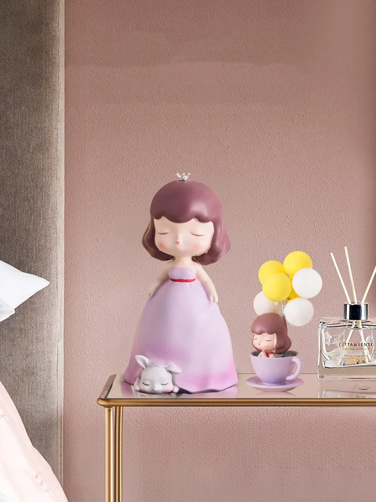 Healing prince and princess decoration cute desktop decoration girl children's room car decoration piggy bank
Healing prince and princess decoration cute desktop decoration girl children's room car decoration piggy bank