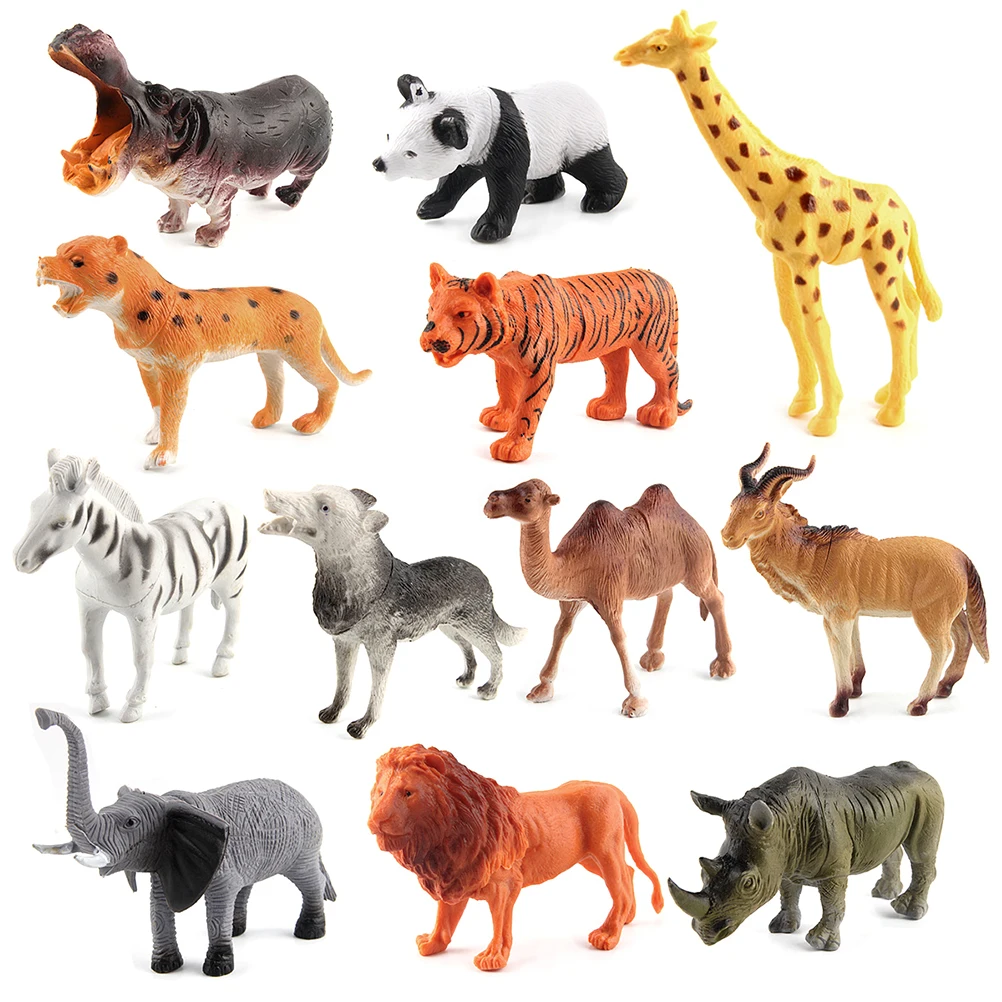12 Pieces / Set Of Simulation Animal Model Toys Cute Realistic Children'S Biological Education Educational Toys
12 Pieces / Set Of Simulation Animal Model Toys Cute Realistic Children'S Biological Education Educational Toys
