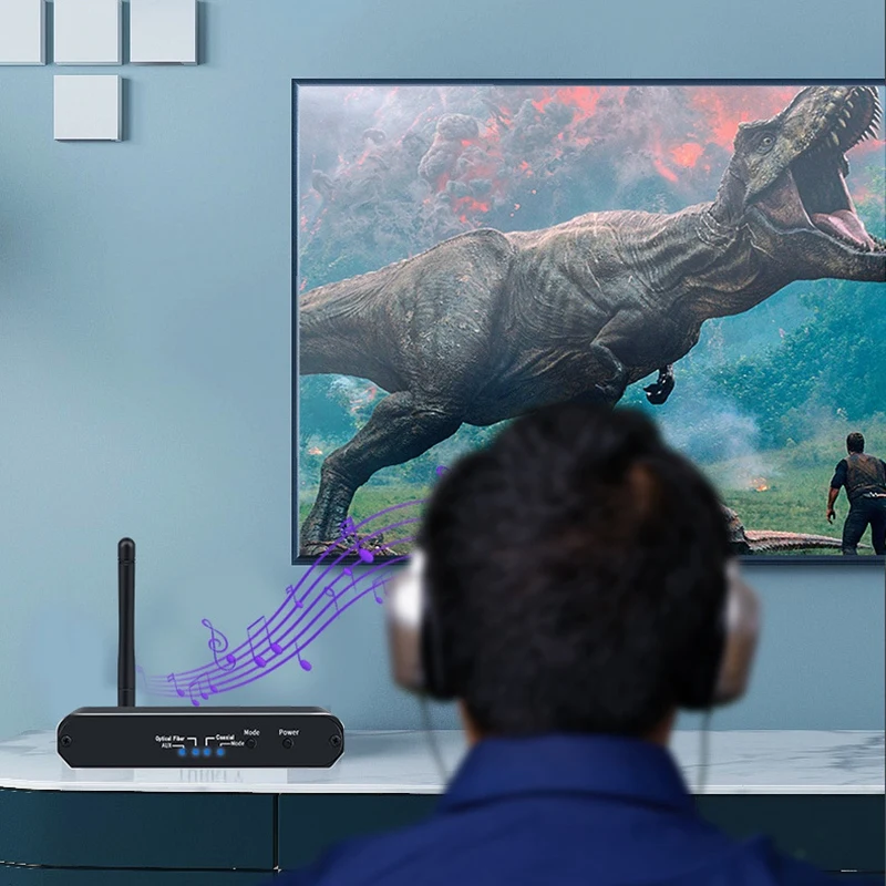 Bluetooth Receiver Transmitter 2 in 1 5.0 Optical Fiber Bluetooth Transmitter Digital to Analog for TV / PC 
Bluetooth Receiver Transmitter 2 in 1 5.0 Optical Fiber Bluetooth Transmitter Digital to Analog for TV / PC