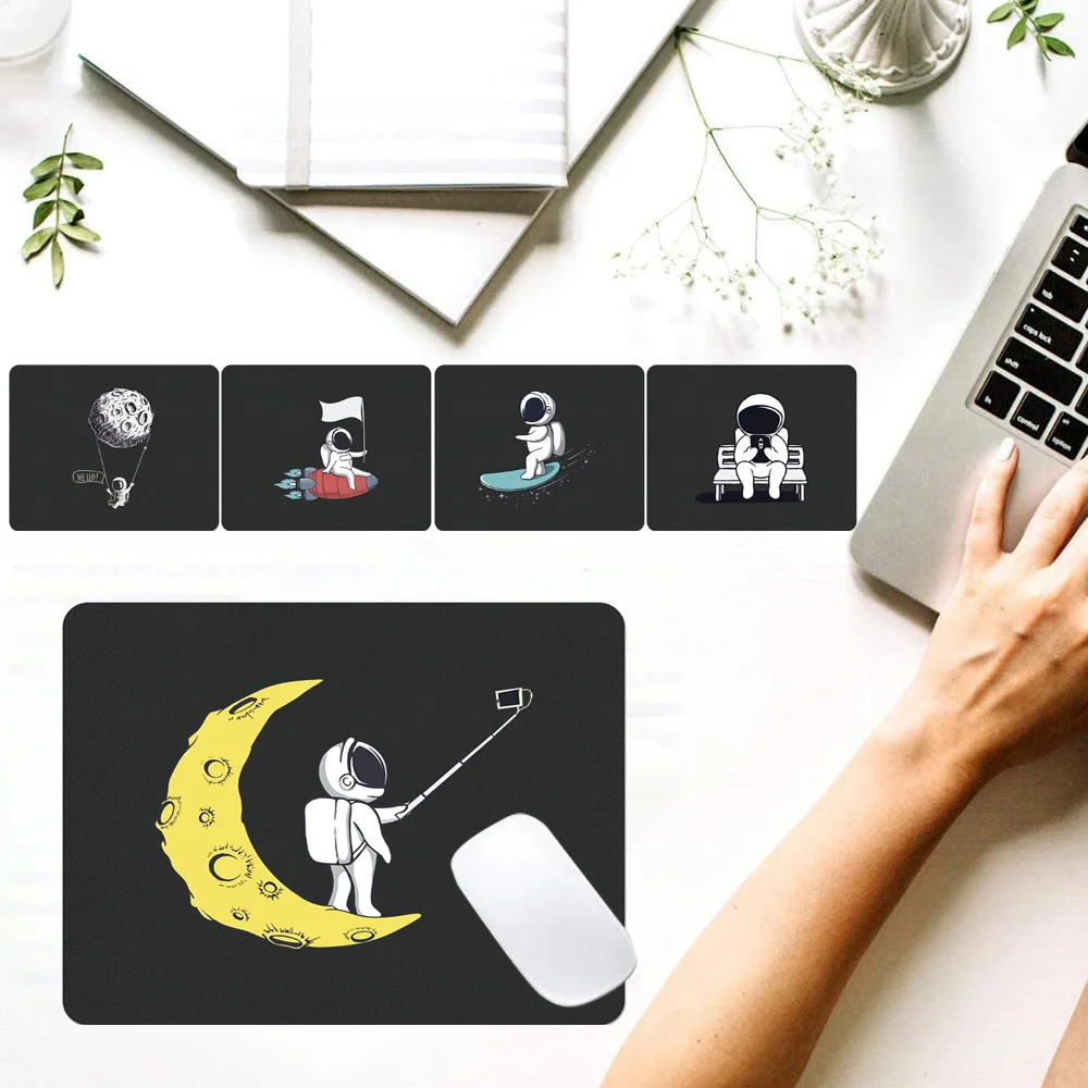 25x21cm Gaming Mouse Pad Astronaut Cartoon Computer Mouse-pad Anti-slip Gamer Mouse Pad PU Leather Laptop Mouse Pad Mouse Mat
25x21cm Gaming Mouse Pad Astronaut Cartoon Computer Mouse-pad Anti-slip Gamer Mouse Pad PU Leather Laptop Mouse Pad Mouse Mat