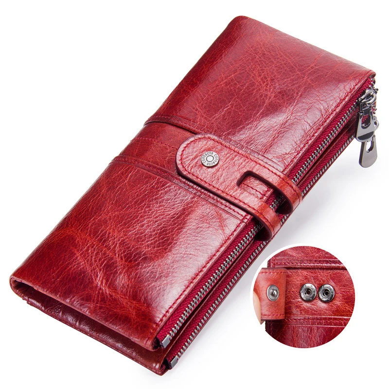 100% Genuine Leather Women Wallets Bag Female Vintage Long Clutch Phone Wallet Rfid Ladies Big Money Wrist Purse Free Shipping
100% Genuine Leather Women Wallets Bag Female Vintage Long Clutch Phone Wallet Rfid Ladies Big Money Wrist Purse Free Shipping