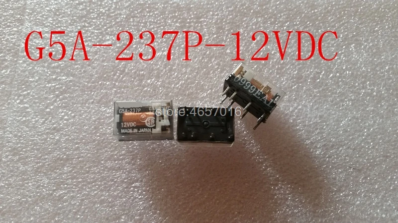 10pcs/lot Relay G5A-237P 12VDC G5A-237P-12VDC