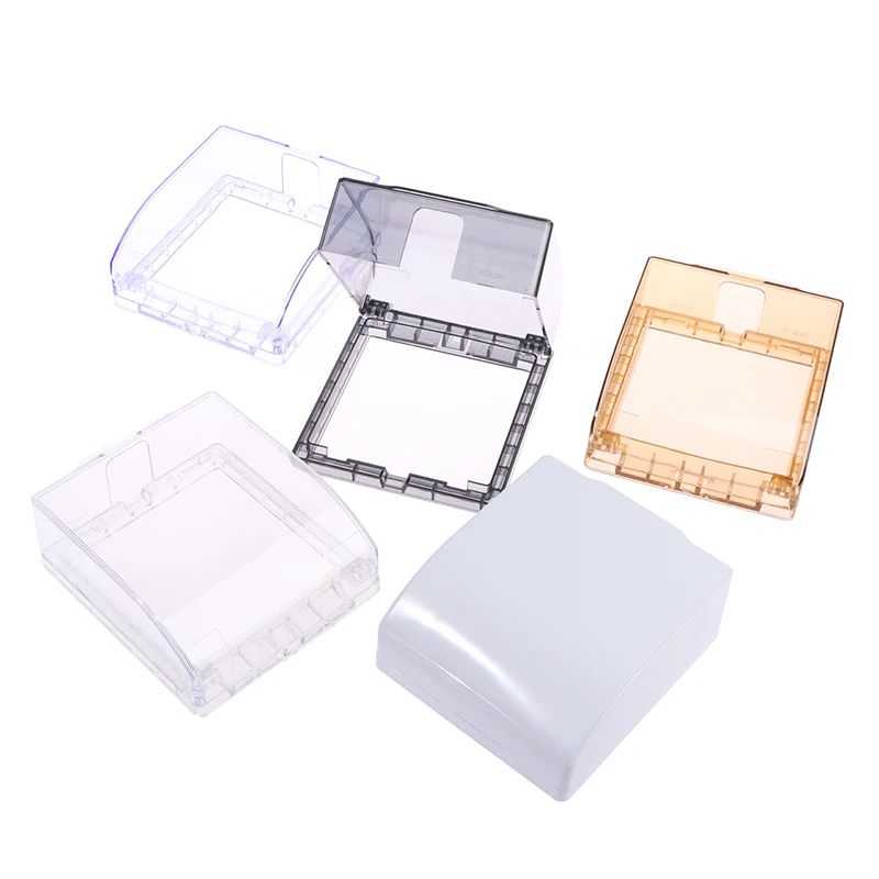 New 86 Type Wall Socket Waterproof Box Board Panel Switch heightened Protection Box nail-free glue paste simple installation
New 86 Type Wall Socket Waterproof Box Board Panel Switch heightened Protection Box nail-free glue paste simple installation