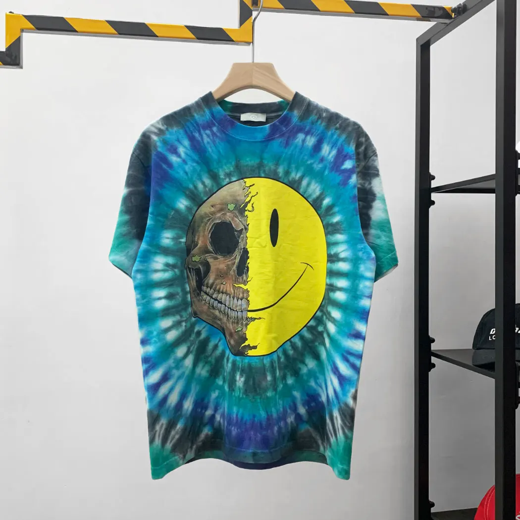 Tie-dye Skull Travis Scott Tee T-shirt Men Women Best Quality Green T-shirts Tops oversized tshirt
Tie-dye Skull Travis Scott Tee T-shirt Men Women Best Quality Green T-shirts Tops oversized tshirt