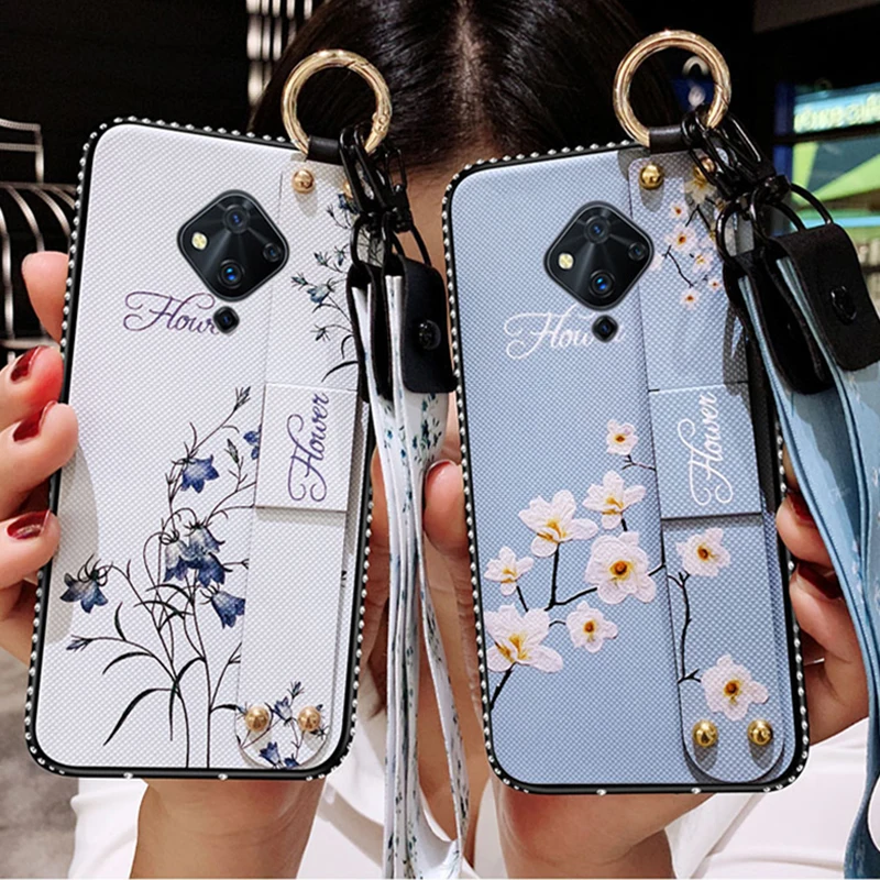For VIVO V17 Case Bling Glitter Strap Wrist Strap Embossing Case For vivo S1 Y11 Y12 Y15 Y17 Y19 Y70 Cover with Wristband Gift
For VIVO V17 Case Bling Glitter Strap Wrist Strap Embossing Case For vivo S1 Y11 Y12 Y15 Y17 Y19 Y70 Cover with Wristband Gift