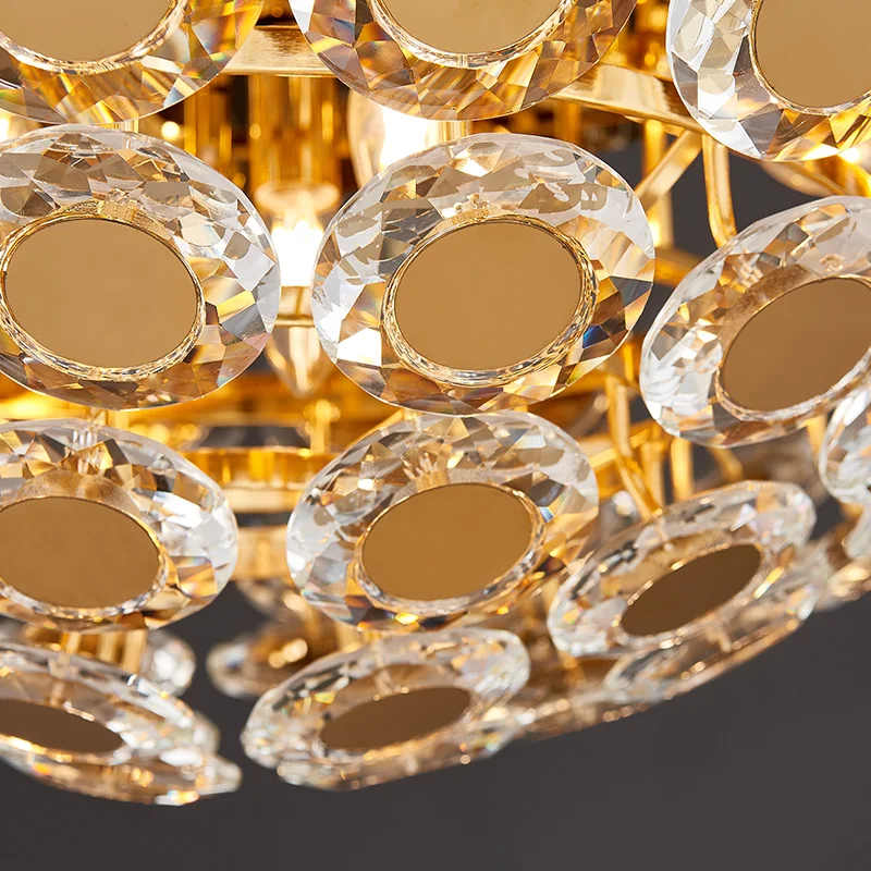 NAVIMC Round Luxury Crystal Chandelier Creative Design Lighting glamorous Hanging Lamp For Living Room Bedroom modern room
NAVIMC Round Luxury Crystal Chandelier Creative Design Lighting glamorous Hanging Lamp For Living Room Bedroom modern room