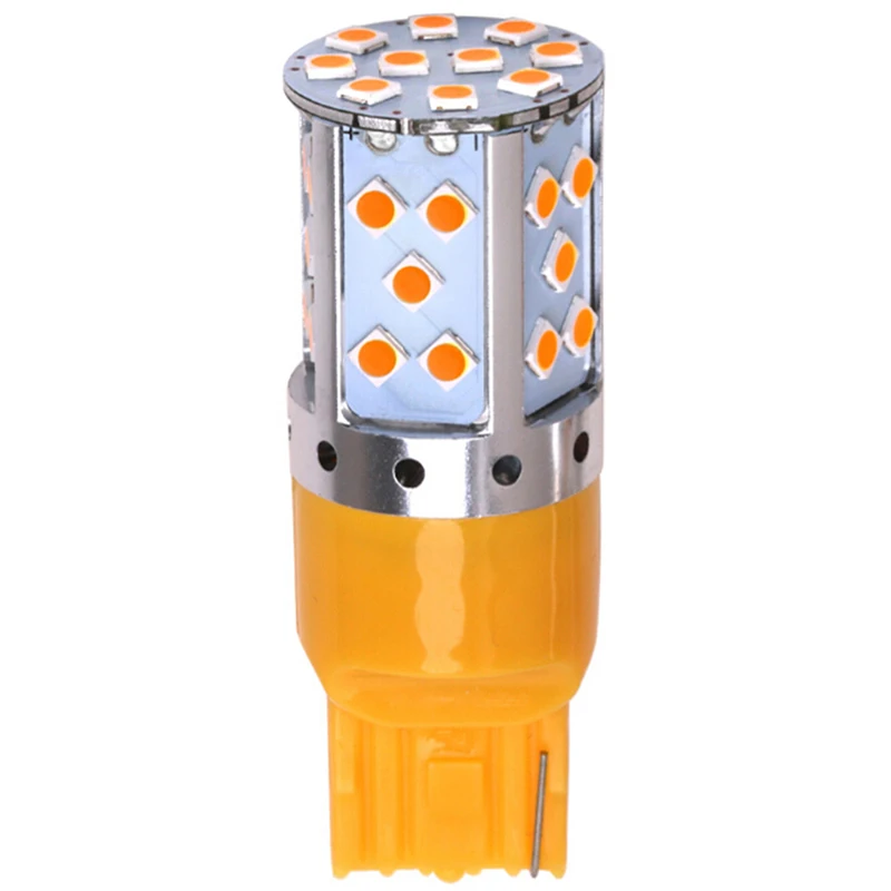 1 шт. T20 7440 светодиодный 35 Вт лампочка желтого цвета 3030 35SMD ошибок сигнала поворота стоп задние фонари
1 шт. T20 7440 светодиодный 35 Вт лампочка желтого цвета 3030 35SMD ошибок сигнала поворота стоп задние фонари