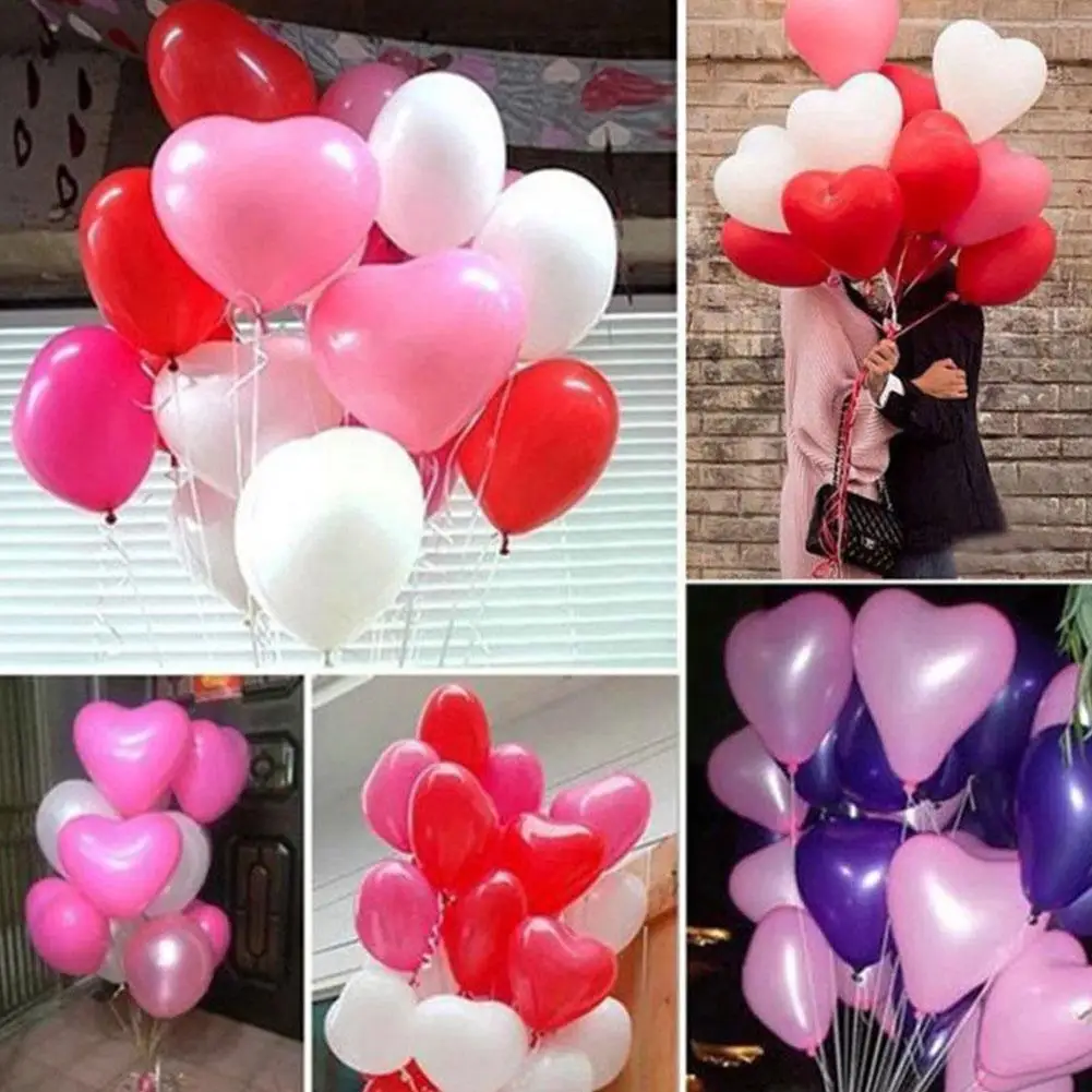 10 Love Heart Shape Balloons Wedding Party Romantic Balloon Birthday Decoration V0R2 
10 Love Heart Shape Balloons Wedding Party Romantic Balloon Birthday Decoration V0R2