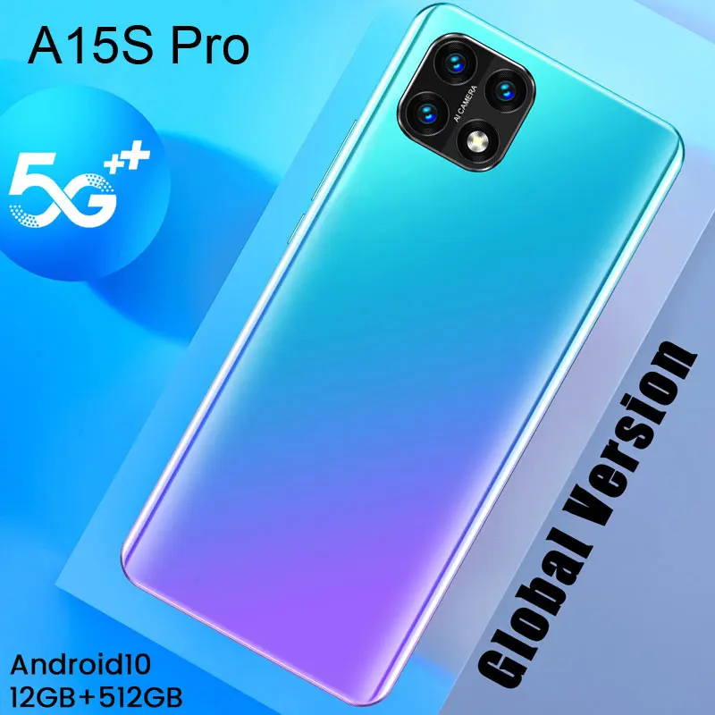 A15s Pro 12+512gb Face Fingerprint Unlock Dual Sim 10 Core 5000mah Mobile Phone Mtk6889 6.8 Inch 24 48mp Smart Phone
A15s Pro 12+512gb Face Fingerprint Unlock Dual Sim 10 Core 5000mah Mobile Phone Mtk6889 6.8 Inch 24 48mp Smart Phone