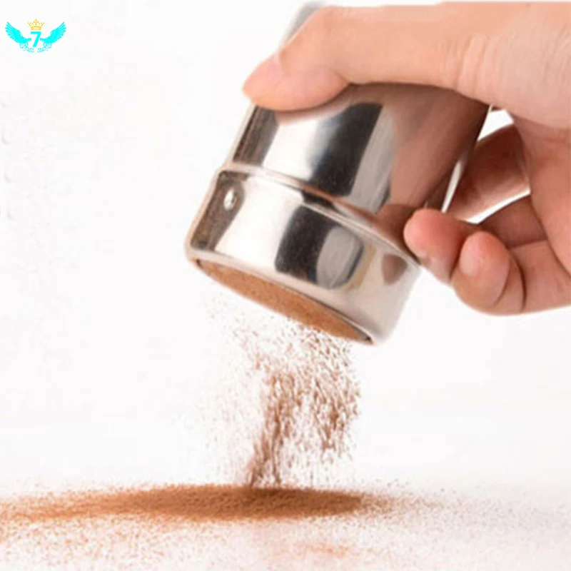 Seasoning Pepper Powdered Sugar Powder Pretend Shaker Cooking Tool Cocoa Powder Dusting Can Kitchen Stainless Steel Storage Tank
Seasoning Pepper Powdered Sugar Powder Pretend Shaker Cooking Tool Cocoa Powder Dusting Can Kitchen Stainless Steel Storage Tank