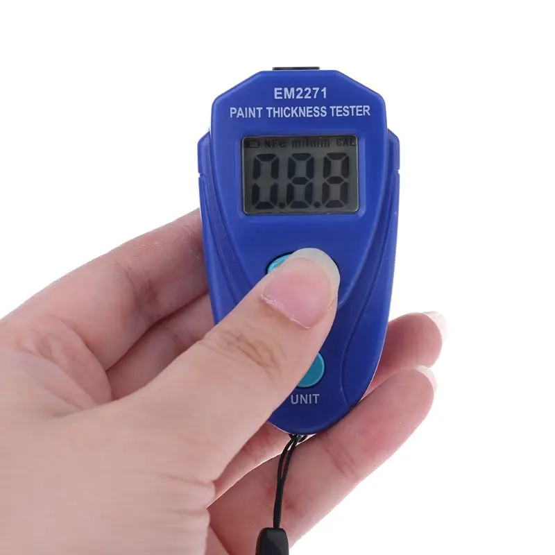 P82C EM2271 Digital Mini Thickness Gauge Car Paint Tester Thickness Coating Meter
P82C EM2271 Digital Mini Thickness Gauge Car Paint Tester Thickness Coating Meter