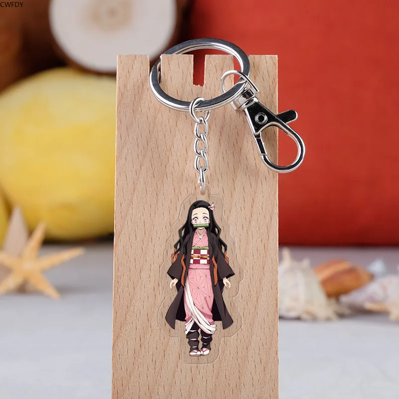 2021 Demon Slayer Keychain Kimetsu no Yaiba Double Sided Acrylic Key Chain For Man Girl Agatsuma Zenitsu Cute Key Holder Props
2021 Demon Slayer Keychain Kimetsu no Yaiba Double Sided Acrylic Key Chain For Man Girl Agatsuma Zenitsu Cute Key Holder Props