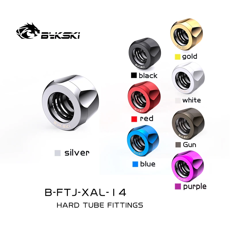 Bykski B-FTJ-XAL-14 Hard Tube Fittings For OD14mm water cooling pipe Boutique Plum Blossom G1/4'' Fast Twist Fittings,
Bykski B-FTJ-XAL-14 Hard Tube Fittings For OD14mm water cooling pipe Boutique Plum Blossom G1/4'' Fast Twist Fittings,