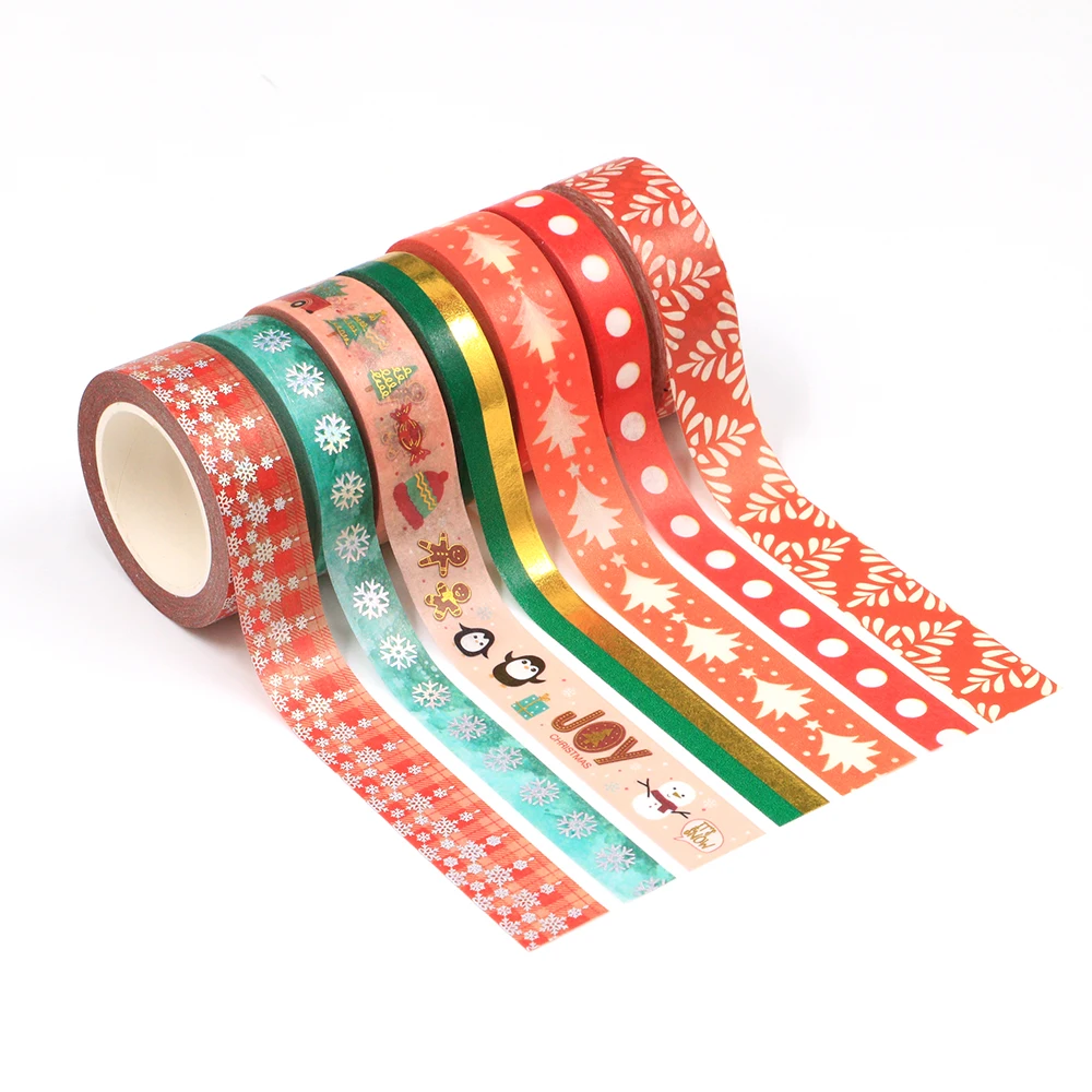 2021 NEW 1PC 10M Merry Christmas Snow Deer Tree Flowers Decorative Washi Tape DIY Scrapbooking Masking Tape School Office Supply
2021 NEW 1PC 10M Merry Christmas Snow Deer Tree Flowers Decorative Washi Tape DIY Scrapbooking Masking Tape School Office Supply