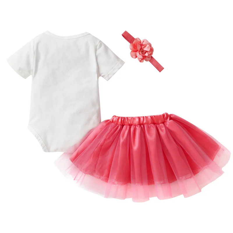 Little Girls Summer Dress Birthday Baby Girls Clothes Set Short Sleeve Baby Bodysuit Romper+Ruffles Tutu Skirt +Headband 3pieces
Little Girls Summer Dress Birthday Baby Girls Clothes Set Short Sleeve Baby Bodysuit Romper+Ruffles Tutu Skirt +Headband 3pieces
