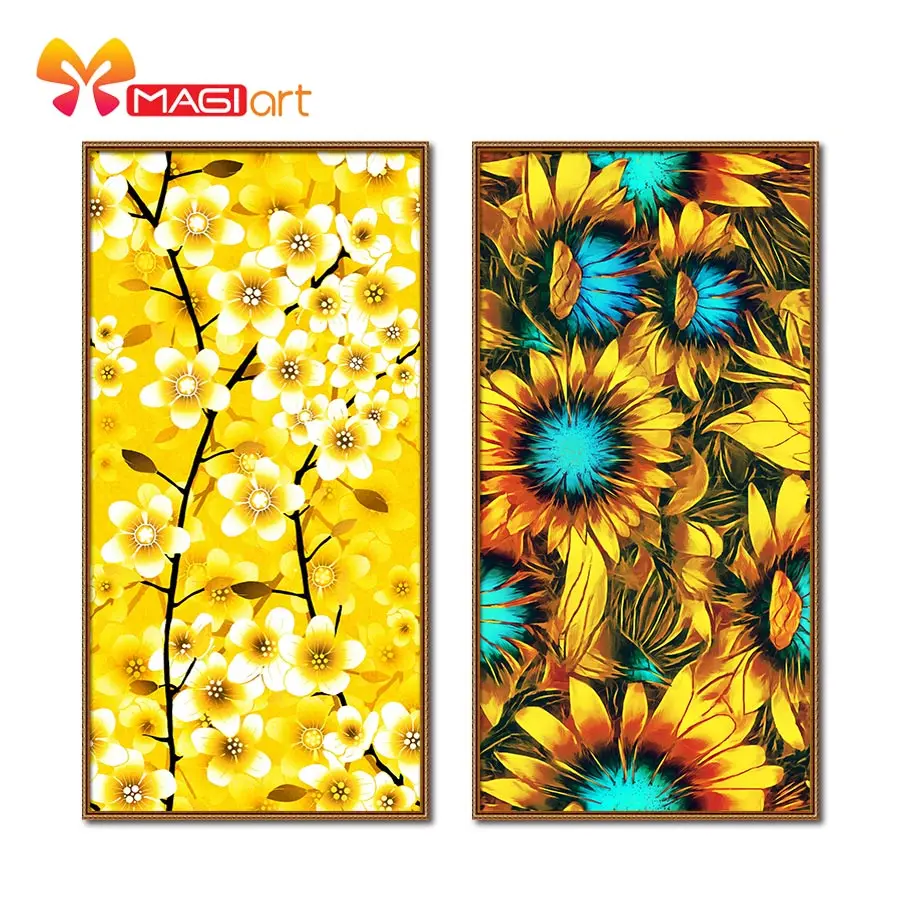 Cross stitch kits Embroidery needlework sets 11CT water soluble canvas patterns 14CT Oil painting Flower Screen-NCMF018 
Cross stitch kits Embroidery needlework sets 11CT water soluble canvas patterns 14CT Oil painting Flower Screen-NCMF018