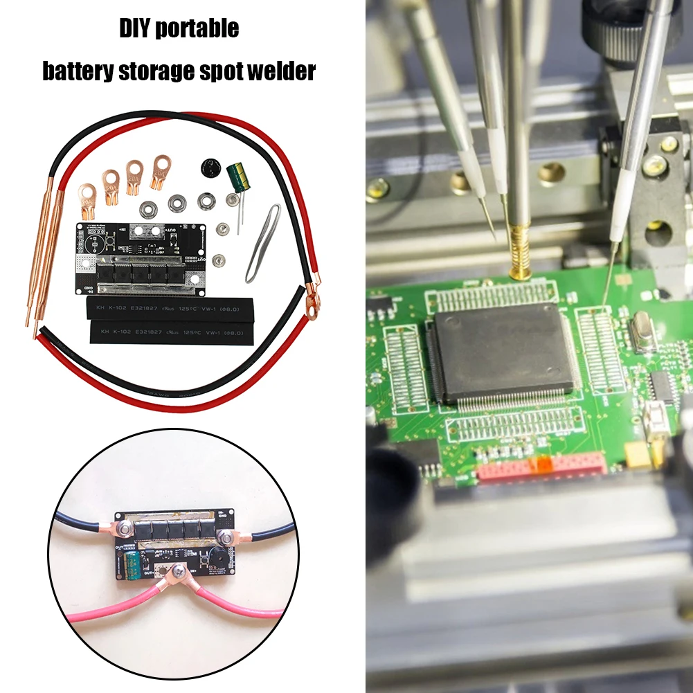 Adjustable 5 Gears 12V Mini Spot Welder with Quick-Release Pens Spot Welding Machine Spot Welding Pen for 18650 26650 32650
Adjustable 5 Gears 12V Mini Spot Welder with Quick-Release Pens Spot Welding Machine Spot Welding Pen for 18650 26650 32650