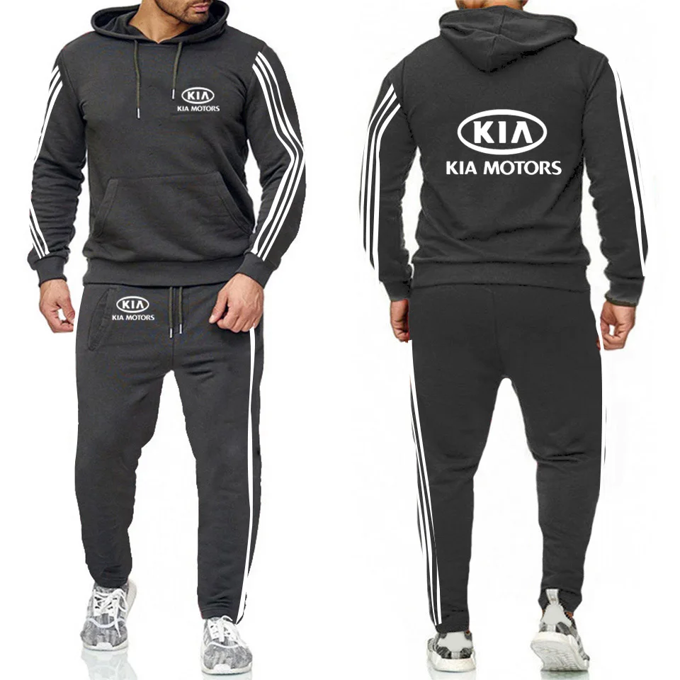 Spring Autumn Hoodies Mens KIA Motors Car Logo Print Pullover Fashion Cotton pullover Casual harajuku Hoodies+Pants suits 2Pcs
Spring Autumn Hoodies Mens KIA Motors Car Logo Print Pullover Fashion Cotton pullover Casual harajuku Hoodies+Pants suits 2Pcs