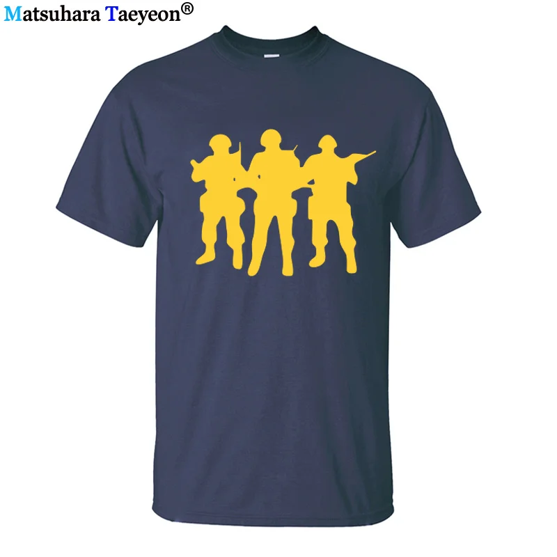 2019 summer new men's printed soldier t-shirt men's cotton T-shirt short sleeve multi color fashion T-shirt 3XL
2019 summer new men's printed soldier t-shirt men's cotton T-shirt short sleeve multi color fashion T-shirt 3XL