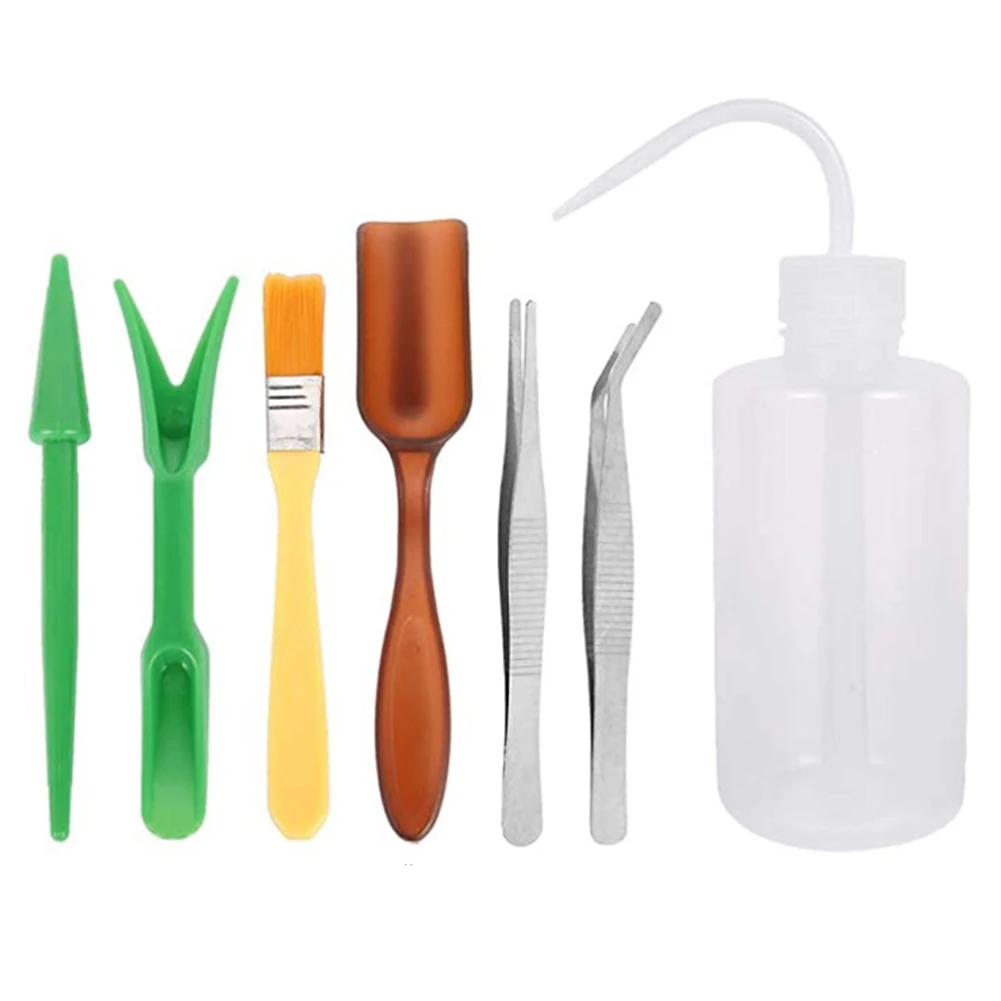 Набор садовых плантаторов 7 шт., миниатюрные ручные инструменты для пересадки суккулентов, для энтузиастов
Набор садовых плантаторов 7 шт., миниатюрные ручные инструменты для пересадки суккулентов, для энтузиастов