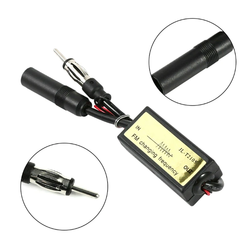 FM Changer Frequency Converter Antenna Radio Band Expander for Japanese Car Accessory
FM Changer Frequency Converter Antenna Radio Band Expander for Japanese Car Accessory