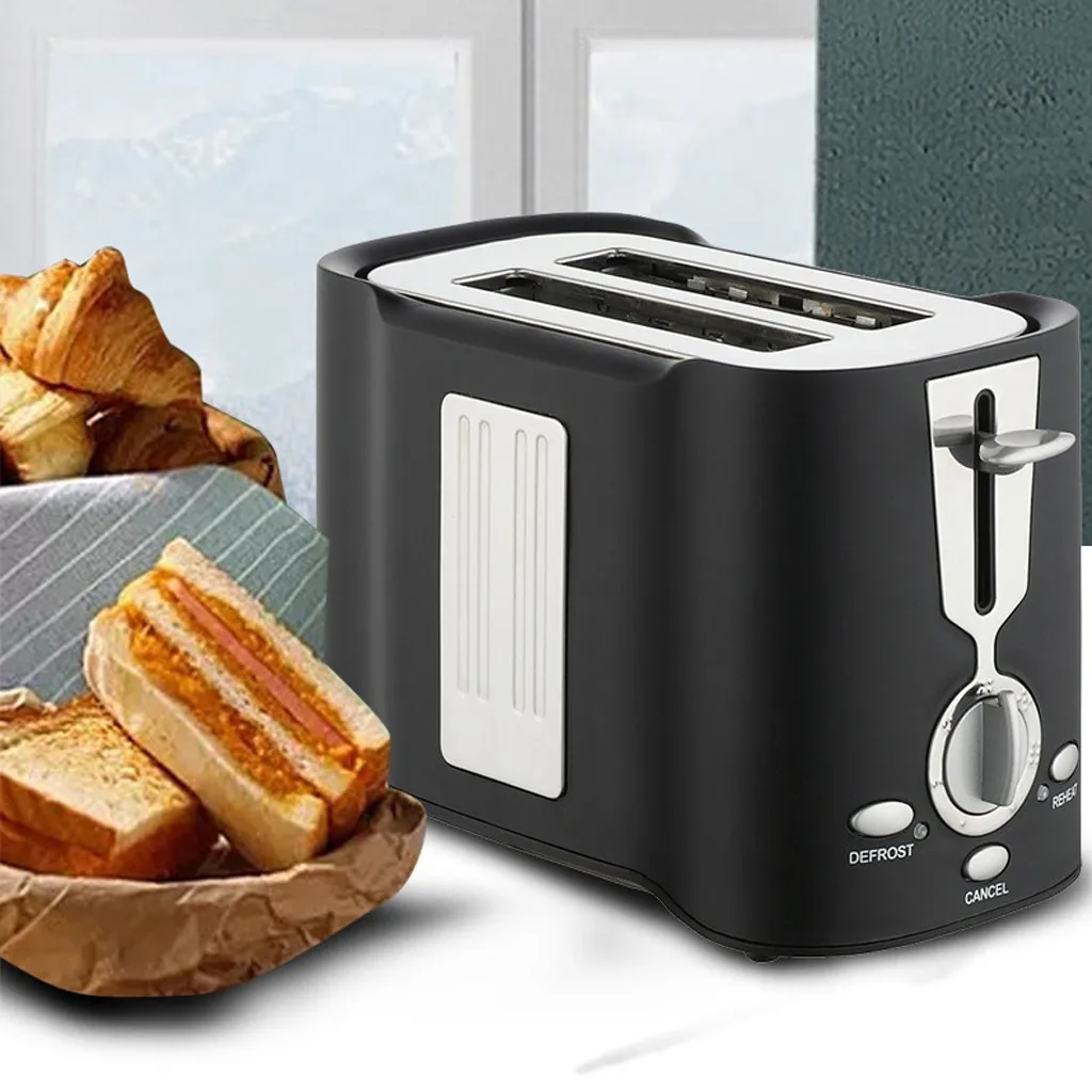 Home Automatic Bread Toaster Baking Breakfast Machine Stainless Steel 2 Slices Slots Bread Maker Kitchen Toasters Machine#h3
Home Automatic Bread Toaster Baking Breakfast Machine Stainless Steel 2 Slices Slots Bread Maker Kitchen Toasters Machine#h3