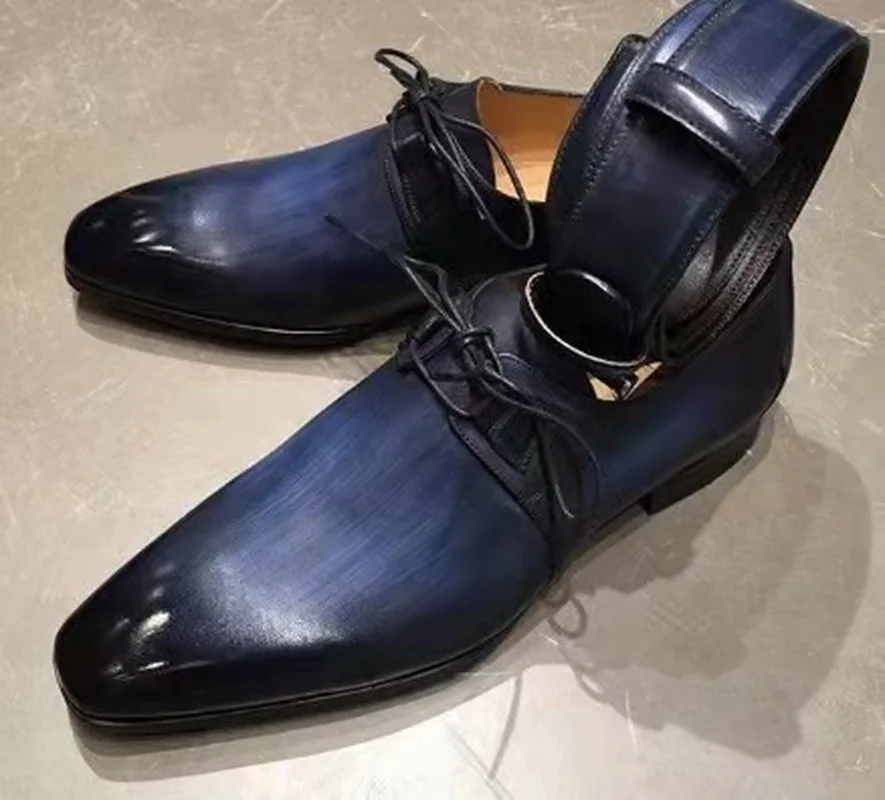 Men's Shoes PU Leather Lace Up The Latest Fashion Shoes Casual Classic Retro Business Shoes Designer Shoes Men YX052
Men's Shoes PU Leather Lace Up The Latest Fashion Shoes Casual Classic Retro Business Shoes Designer Shoes Men YX052