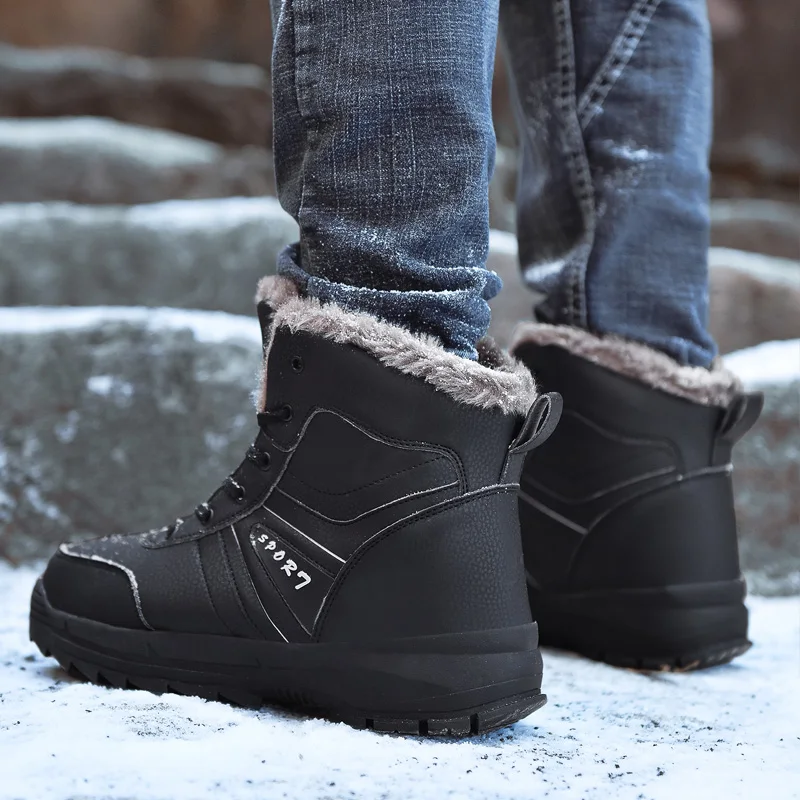 Men's Winter Boots Zapatillas Informales Hombre Sports Casual Shoes Black Fashion Sneakers Men's Winter Men Leather Mens
Men's Winter Boots Zapatillas Informales Hombre Sports Casual Shoes Black Fashion Sneakers Men's Winter Men Leather Mens