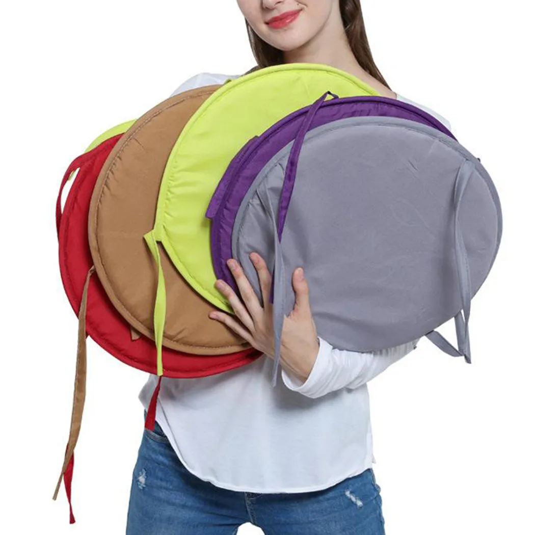 Waterproof Round Chair Seat Cushion Pad Solid Color Round Tie-on Pads Kitchen Dining Removable Bistro Circular Chair Cushion
Waterproof Round Chair Seat Cushion Pad Solid Color Round Tie-on Pads Kitchen Dining Removable Bistro Circular Chair Cushion