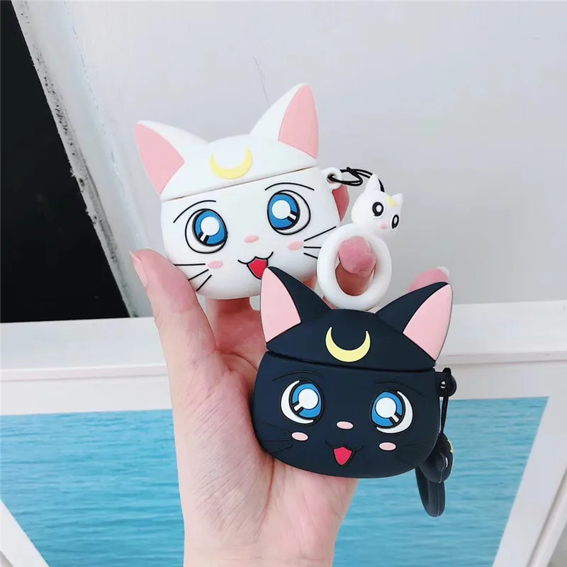 For AirPod 2 Case 3D Moon Cat Cartoon Soft Silicone Wireless Earphone Cases For Apple Airpods Case Cute Cover Funda
For AirPod 2 Case 3D Moon Cat Cartoon Soft Silicone Wireless Earphone Cases For Apple Airpods Case Cute Cover Funda