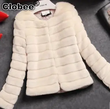 Женское короткое пальто из искусственного меха размеры до 6XL | Женская одежда