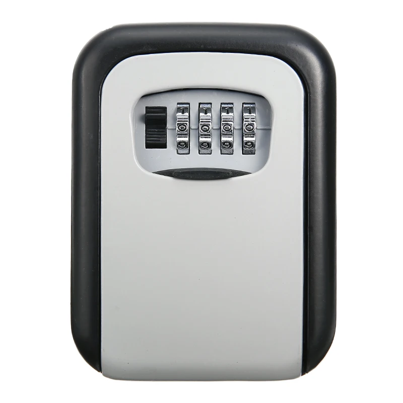 For Security Protection 1pc Wall Mounted Lock Box Key Storage Lock Box 4-Digital Combination Lock Box Key Safe Box Key Holder
For Security Protection 1pc Wall Mounted Lock Box Key Storage Lock Box 4-Digital Combination Lock Box Key Safe Box Key Holder