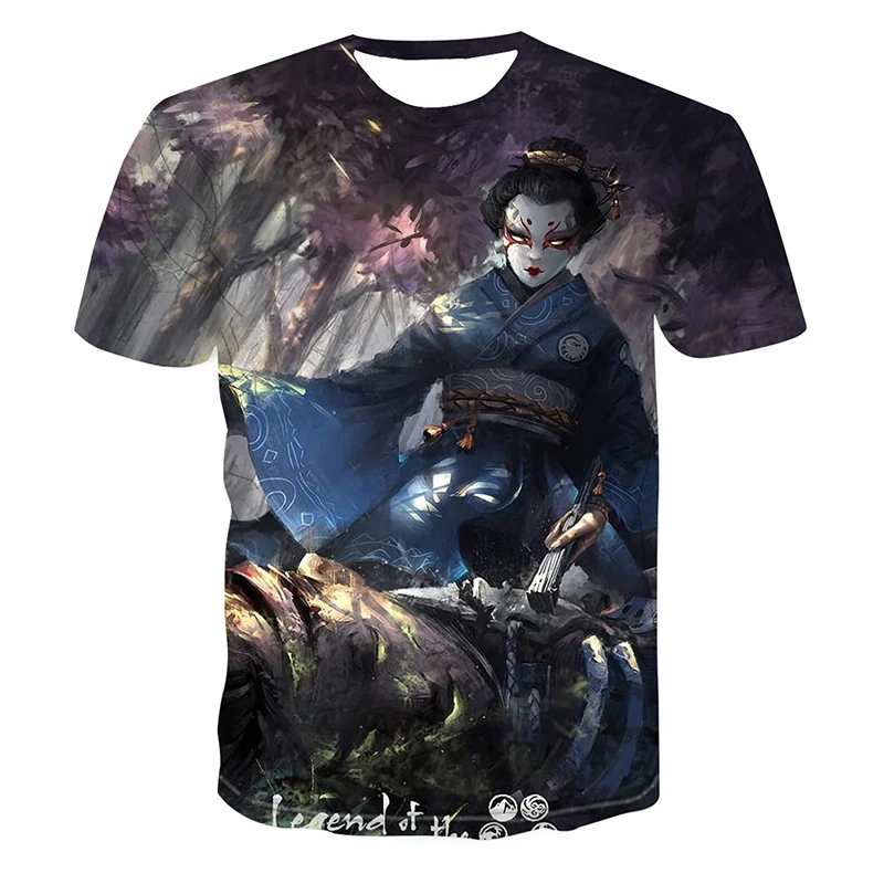 Summer 3D Print Japanese Oni Samurai Men's T Shirt Casual Streetwear Harajuku Ghost Sword Short Sleeve Hip Hop Style Tops & Tees
Summer 3D Print Japanese Oni Samurai Men's T Shirt Casual Streetwear Harajuku Ghost Sword Short Sleeve Hip Hop Style Tops & Tees