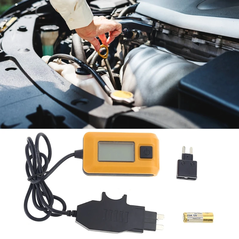 Auto Fuses Buddy Mini Tester Detector Car Electric Current AE150 12V 23A LCD Display Multifunction Repair Practical Accurate Cir
Auto Fuses Buddy Mini Tester Detector Car Electric Current AE150 12V 23A LCD Display Multifunction Repair Practical Accurate Cir