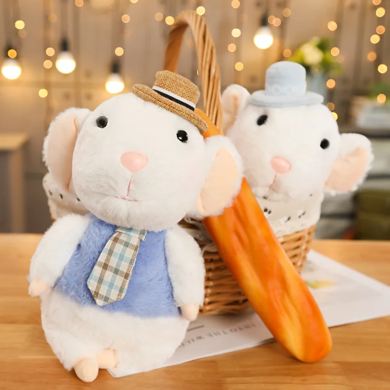 28CM Lovely Stuffed Animal Mouse Plush Toys as Bay Dolls or Chritmas Gifts 
28CM Lovely Stuffed Animal Mouse Plush Toys as Bay Dolls or Chritmas Gifts
