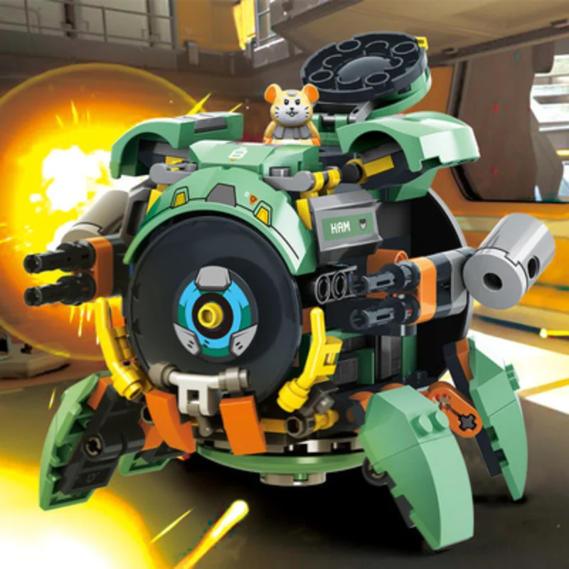 Overwatch Series Wrecking Ball 12 Variable Model Children's Enlightenment Assembled Building Blocks Small Particle Toys
Overwatch Series Wrecking Ball 12 Variable Model Children's Enlightenment Assembled Building Blocks Small Particle Toys