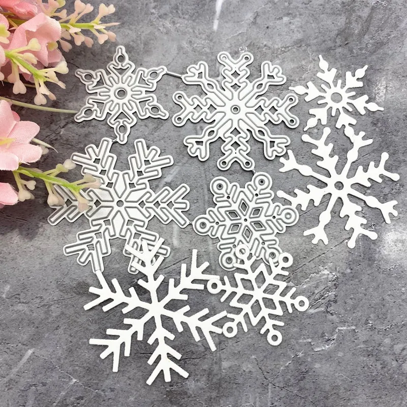 Metal Cutting Die Of 4 Snowflakes Scrapbooking Mold Paper Cards Postcard Handmade Craft Stencil Album Handcraft Embossing Moulds
Metal Cutting Die Of 4 Snowflakes Scrapbooking Mold Paper Cards Postcard Handmade Craft Stencil Album Handcraft Embossing Moulds