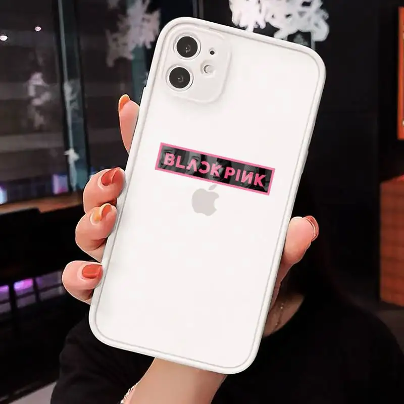 BLACKPINKS cool kpop Phone Cases Matte Transparent for iPhone 7 8 11 12 s mini pro X XS XR MAX Plus cover funda 
BLACKPINKS cool kpop Phone Cases Matte Transparent for iPhone 7 8 11 12 s mini pro X XS XR MAX Plus cover funda