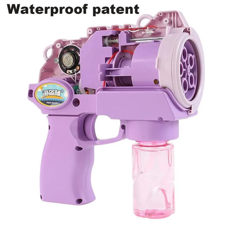 Magic Bubble Gun Summer Outdoor Funny Toys Children Gifts Automatic Electric Blowing Bubbles Maker Five Hole Bubbles Machine Toy
Magic Bubble Gun Summer Outdoor Funny Toys Children Gifts Automatic Electric Blowing Bubbles Maker Five Hole Bubbles Machine Toy