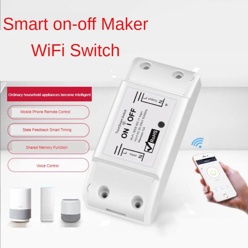 On / off device graffiti intelligent WiFi hidden dual control mobile phone remote voice control intelligent switch on / off devi
On / off device graffiti intelligent WiFi hidden dual control mobile phone remote voice control intelligent switch on / off devi