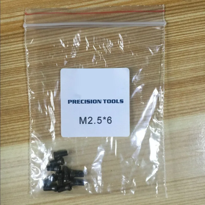 Professional Torx Screw M2.5x6mm Replaces Accessories For Carbide Inserts Lathe Tool Metalworking Supplies CNC
Professional Torx Screw M2.5x6mm Replaces Accessories For Carbide Inserts Lathe Tool Metalworking Supplies CNC