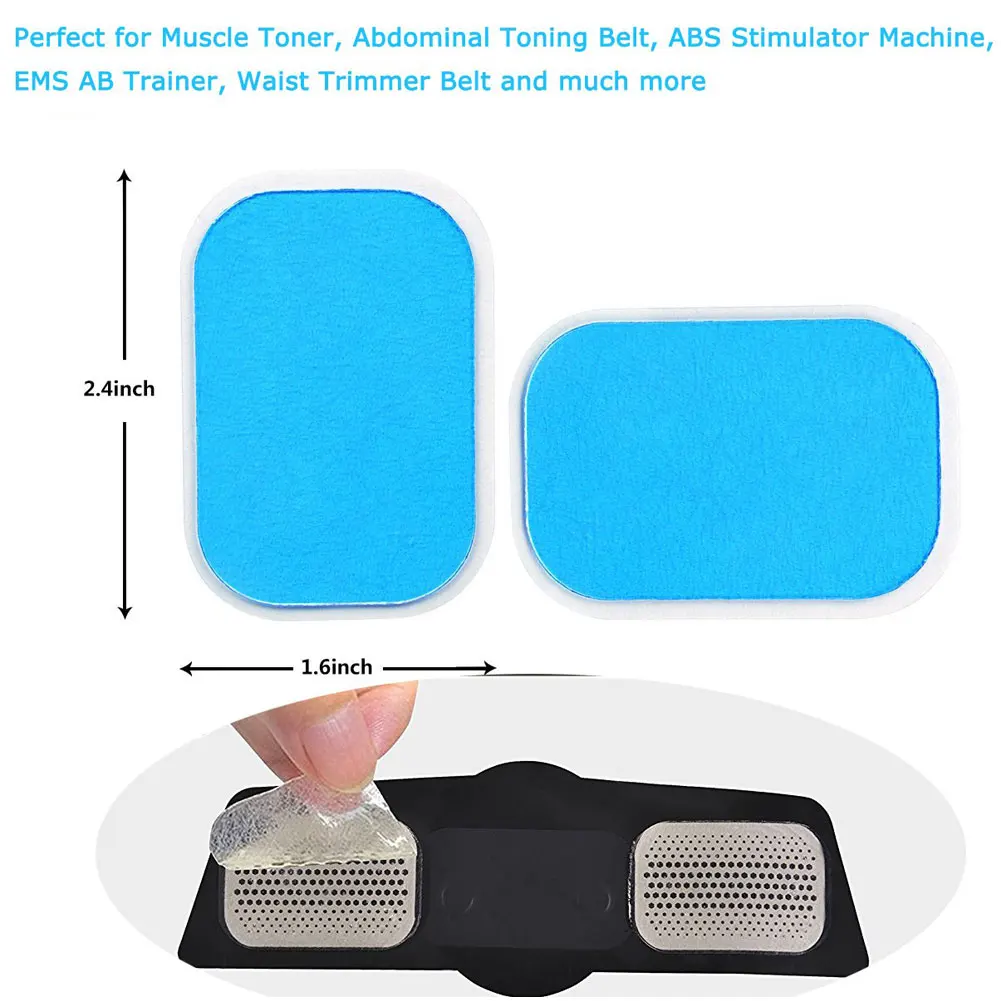 10/50pcs Gel Pads For EMS Abdominal Trainer Muscle Stimulator Exerciser Slimming Machine Accessories
10/50pcs Gel Pads For EMS Abdominal Trainer Muscle Stimulator Exerciser Slimming Machine Accessories