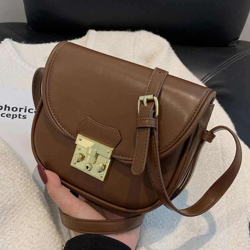 New Design Lock Hasp Small Shoulder Bags For Women PU Leather Mini Crossbody Bags Fashion Hangbags Ladies Popular Female Bags
New Design Lock Hasp Small Shoulder Bags For Women PU Leather Mini Crossbody Bags Fashion Hangbags Ladies Popular Female Bags