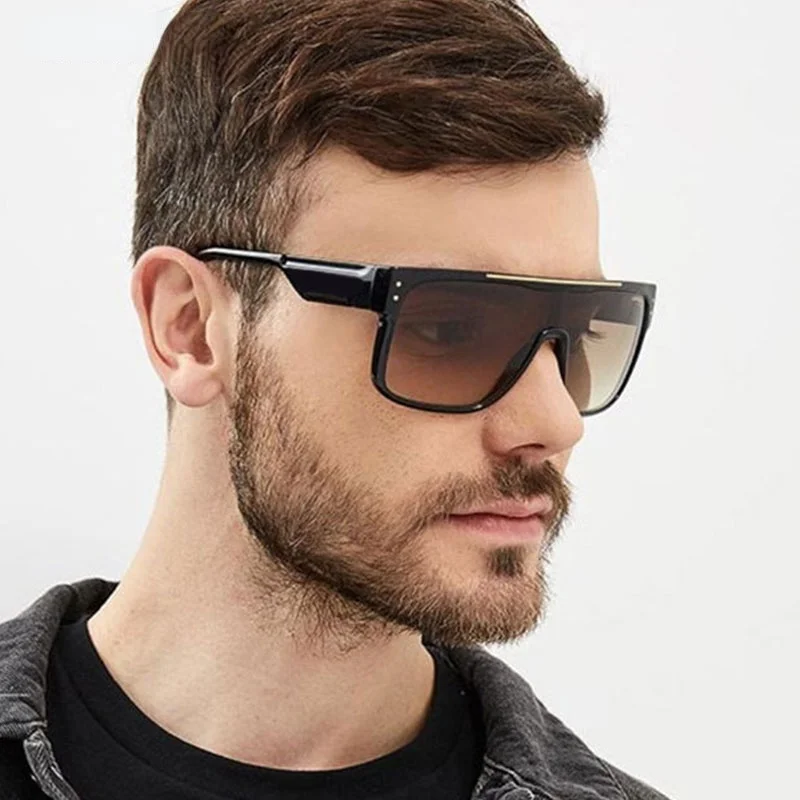 2021 New Fashion Hot Style Big Frame One Lens Polarized Sunglasses Men Women Fashion Shades UV400 Vintage Glasses
2021 New Fashion Hot Style Big Frame One Lens Polarized Sunglasses Men Women Fashion Shades UV400 Vintage Glasses