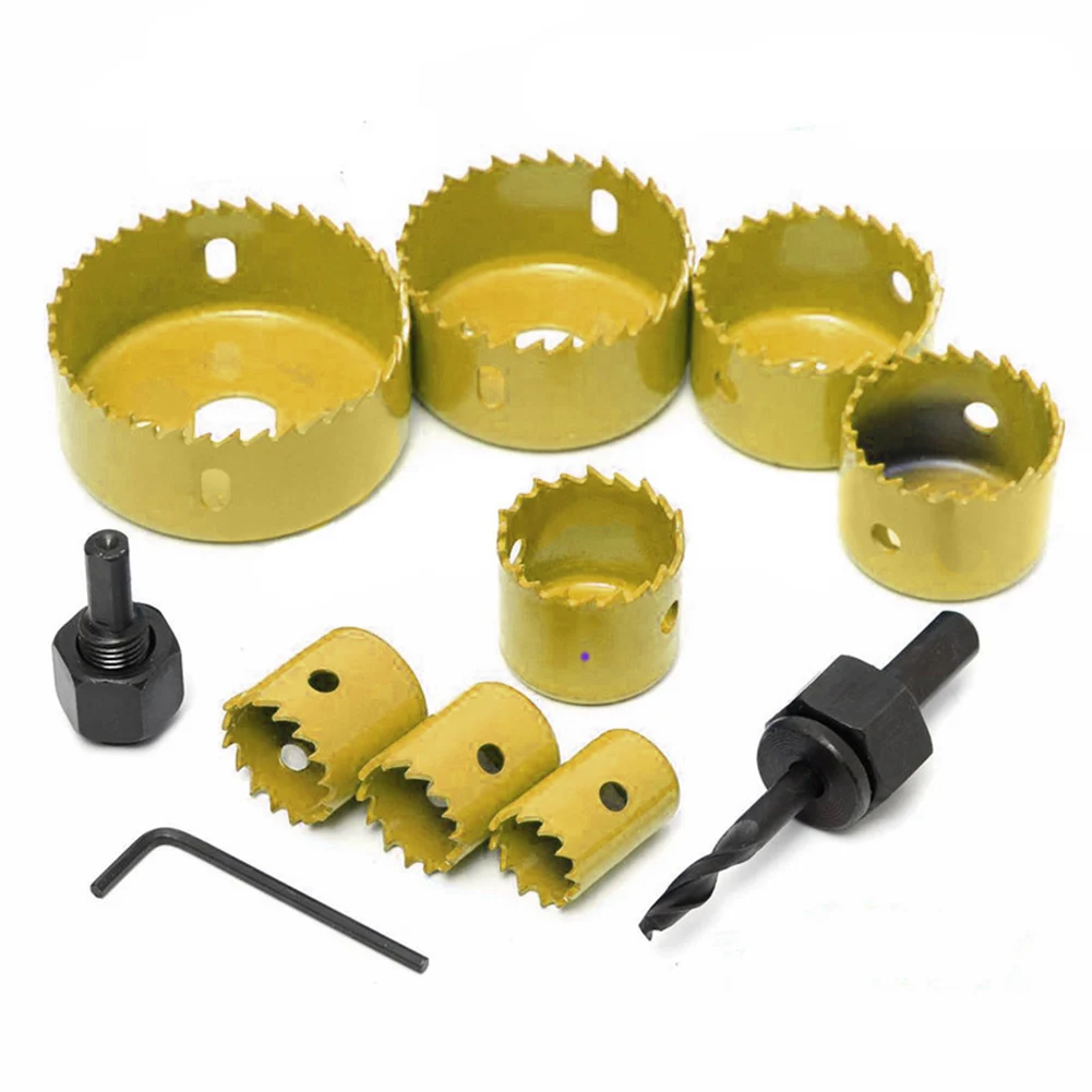 11pcs Woodworking Hole Saw Set Drill Bit Carbon Steel 19-64mm Hole Cutter Set For Plasterboard Ceiling Wood Hole Saw Kit
11pcs Woodworking Hole Saw Set Drill Bit Carbon Steel 19-64mm Hole Cutter Set For Plasterboard Ceiling Wood Hole Saw Kit