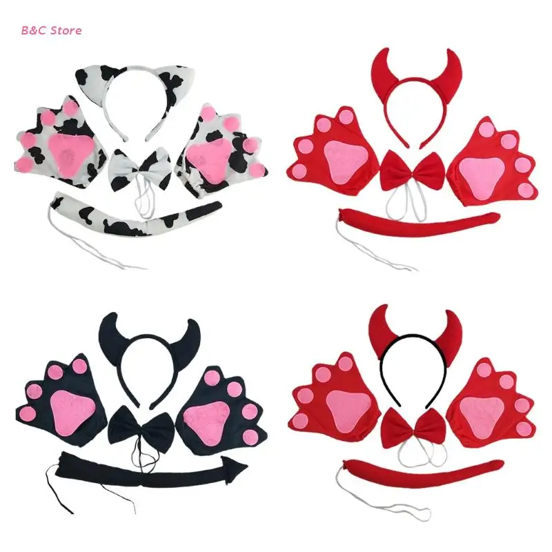 24BC косплей реквизит крупного рогатого скота обруч хвост галстук-бабочка перчатки набор детский день ролевые игры
24BC косплей реквизит крупного рогатого скота обруч хвост галстук-бабочка перчатки набор детский день ролевые игры