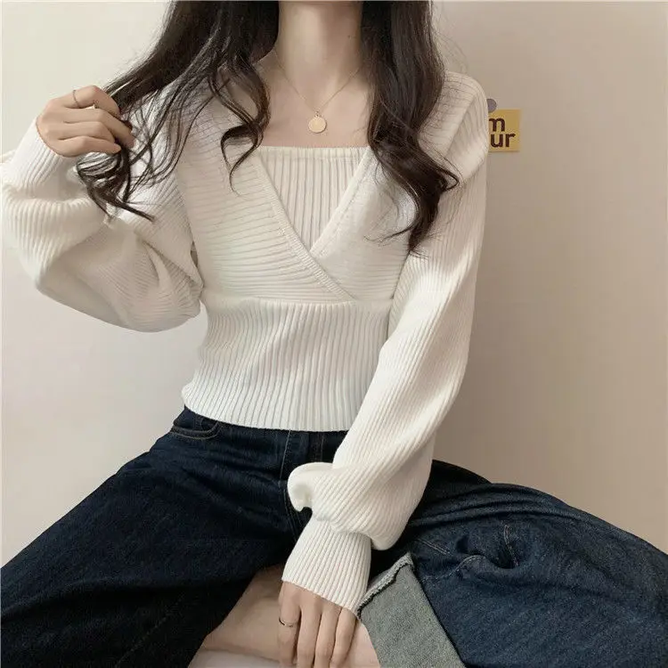 Cropped Bare Midriff New Fashion Girl Spring Summer Knitted Pullovers Slim Short Sweater Women Clothing
Cropped Bare Midriff New Fashion Girl Spring Summer Knitted Pullovers Slim Short Sweater Women Clothing