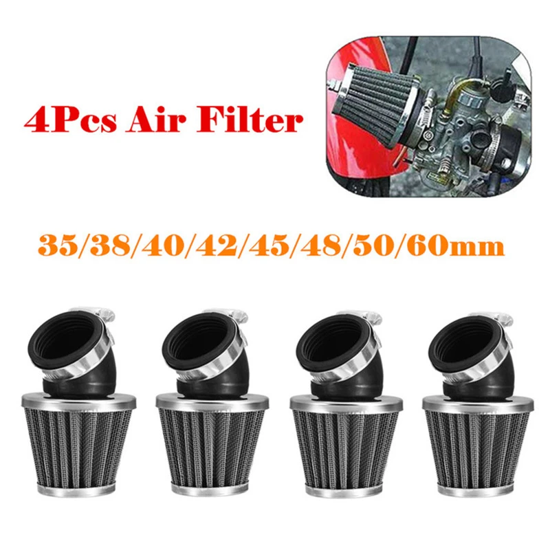 4x 35/38/40/42/45/48/50/60mm Universal Motorcycle Air Filter Cleaner Fit 50 110 125cc 140cc Motorcycle Pit Dirt Bike ATV Scooter
4x 35/38/40/42/45/48/50/60mm Universal Motorcycle Air Filter Cleaner Fit 50 110 125cc 140cc Motorcycle Pit Dirt Bike ATV Scooter