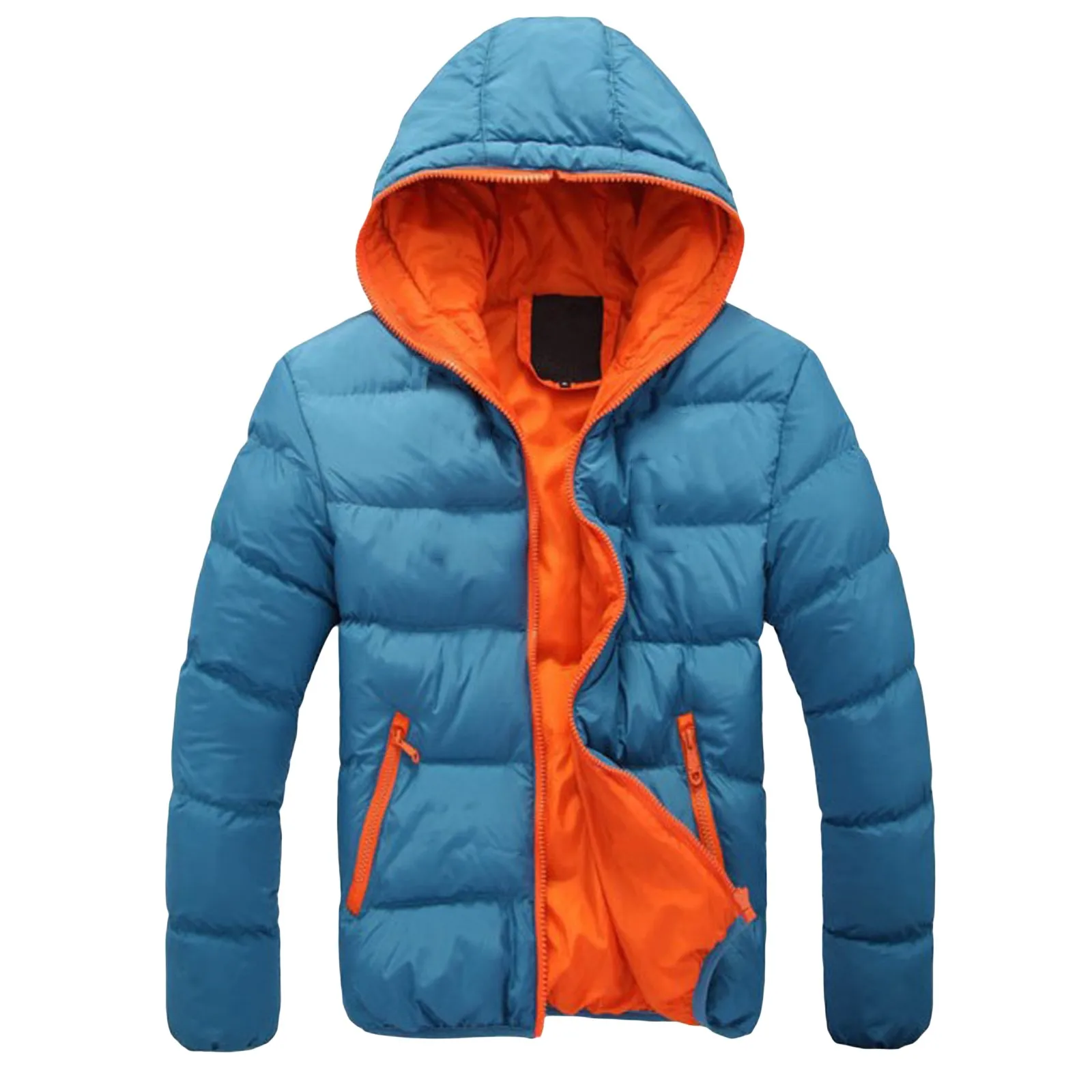 Men's Autumn Winter Down Jackets With Pockets Fashion Long Sleeve Parkas With Hood Outwear Warm Coat 2021 chaquetas hombre
Men's Autumn Winter Down Jackets With Pockets Fashion Long Sleeve Parkas With Hood Outwear Warm Coat 2021 chaquetas hombre