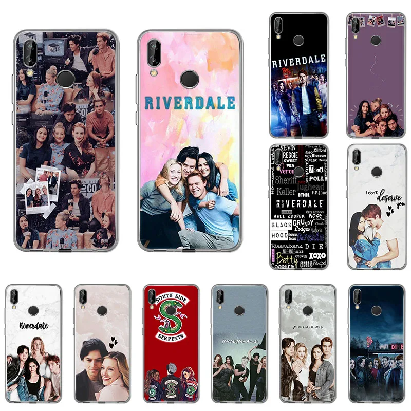 Силиконовый мягкий ТПУ чехол Riverdale South Side Serpents для телефона Huawei honor 20Pro 9X 10 8S 8a 20i 8X